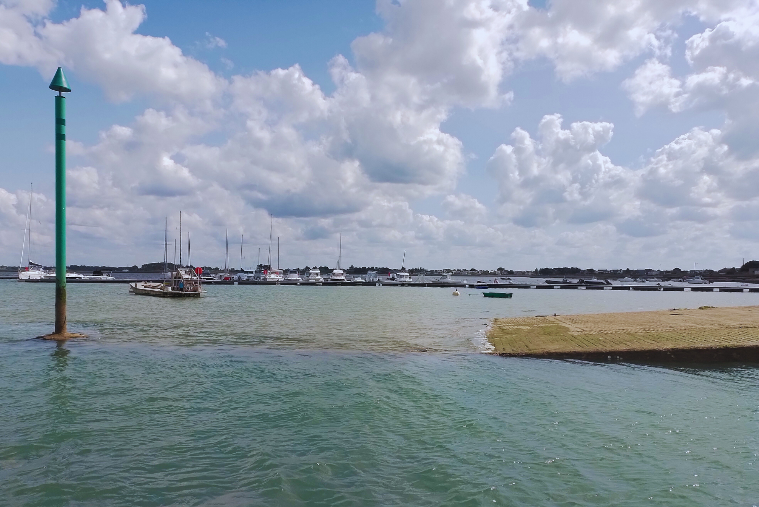 Information accès cale de Pénerf