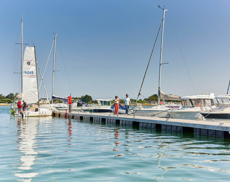 Louer un vélo au port de plaisance de Pénerf.